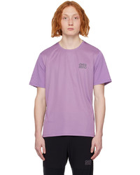 T-shirt à col rond en tulle violet clair OVER OVER