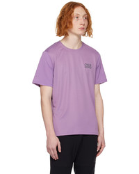 T-shirt à col rond en tulle violet clair OVER OVER