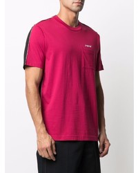 T-shirt à col rond fuchsia Marni