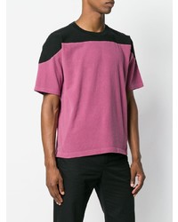 T-shirt à col rond fuchsia Cav Empt