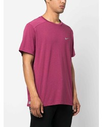 T-shirt à col rond fuchsia Nike