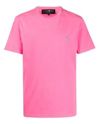 T-shirt à col rond fuchsia Hydrogen