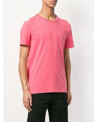 T-shirt à col rond fuchsia Polo Ralph Lauren