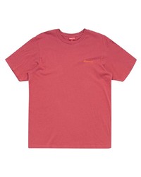T-shirt à col rond fuchsia Supreme