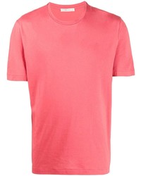 T-shirt à col rond fuchsia The Row