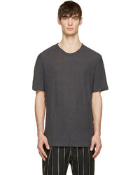 T-shirt à col rond gris foncé Alexander Wang