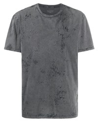 T-shirt à col rond gris foncé AllSaints