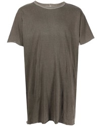 T-shirt à col rond gris foncé Boris Bidjan Saberi