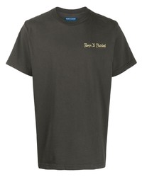 T-shirt à col rond gris foncé BornxRaised
