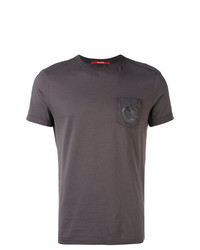 T-shirt à col rond gris foncé CP Company
