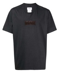 T-shirt à col rond gris foncé Doublet