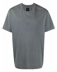 T-shirt à col rond gris foncé Givenchy