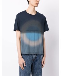 T-shirt à col rond gris foncé Eckhaus Latta