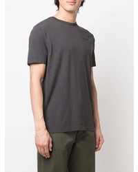 T-shirt à col rond gris foncé Off-White