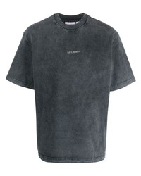 T-shirt à col rond gris foncé Han Kjobenhavn