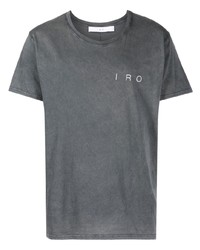 T-shirt à col rond gris foncé IRO