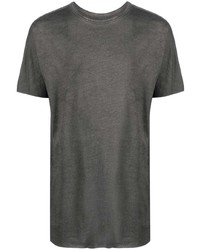 T-shirt à col rond gris foncé Isaac Sellam Experience