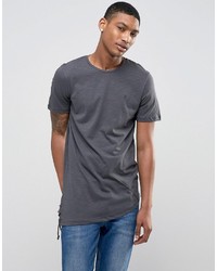 T-shirt à col rond gris foncé Jack and Jones