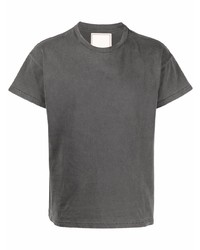 T-shirt à col rond gris foncé Jeanerica