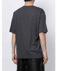 T-shirt à col rond gris foncé Dolce & Gabbana