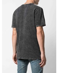T-shirt à col rond gris foncé Off-White