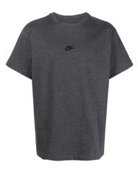 T-shirt à col rond gris foncé Nike