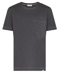 T-shirt à col rond gris foncé Orlebar Brown