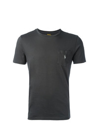 T-shirt à col rond gris foncé Polo Ralph Lauren