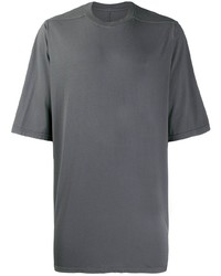 T-shirt à col rond gris foncé Rick Owens DRKSHDW