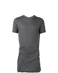 T-shirt à col rond gris foncé Rick Owens DRKSHDW