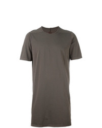 T-shirt à col rond gris foncé Rick Owens DRKSHDW