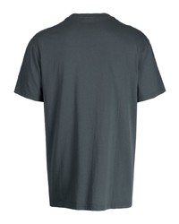T-shirt à col rond gris foncé Klättermusen