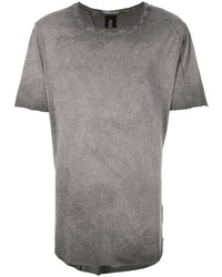 T-shirt à col rond gris foncé Thom Krom