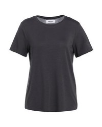 T-shirt à col rond gris foncé Vero Moda