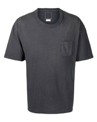 T-shirt à col rond gris foncé VISVIM