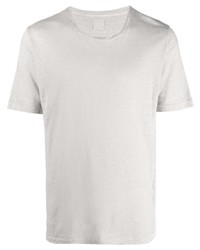 T-shirt à col rond gris 120% Lino