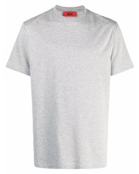 T-shirt à col rond gris 424