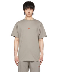 T-shirt à col rond gris 424