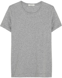 T-shirt à col rond gris ADAM by Adam Lippes