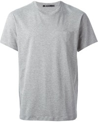 T-shirt à col rond gris Alexander Wang