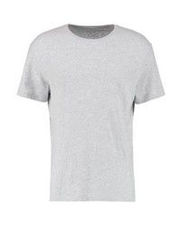 T-shirt à col rond gris AllSaints