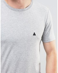 T-shirt à col rond gris Asos