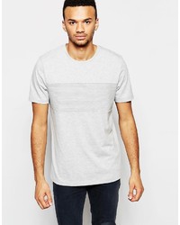 T-shirt à col rond gris Asos