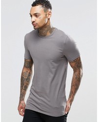 T-shirt à col rond gris Asos