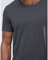 T-shirt à col rond gris Asos