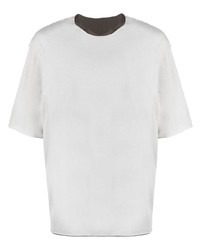 T-shirt à col rond gris Attachment