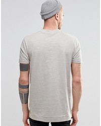 T-shirt à col rond gris Asos