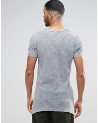 T-shirt à col rond gris Asos