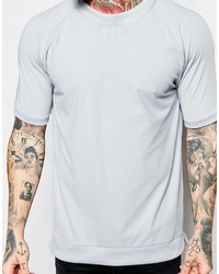 T-shirt à col rond gris Asos