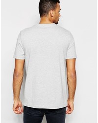 T-shirt à col rond gris Asos